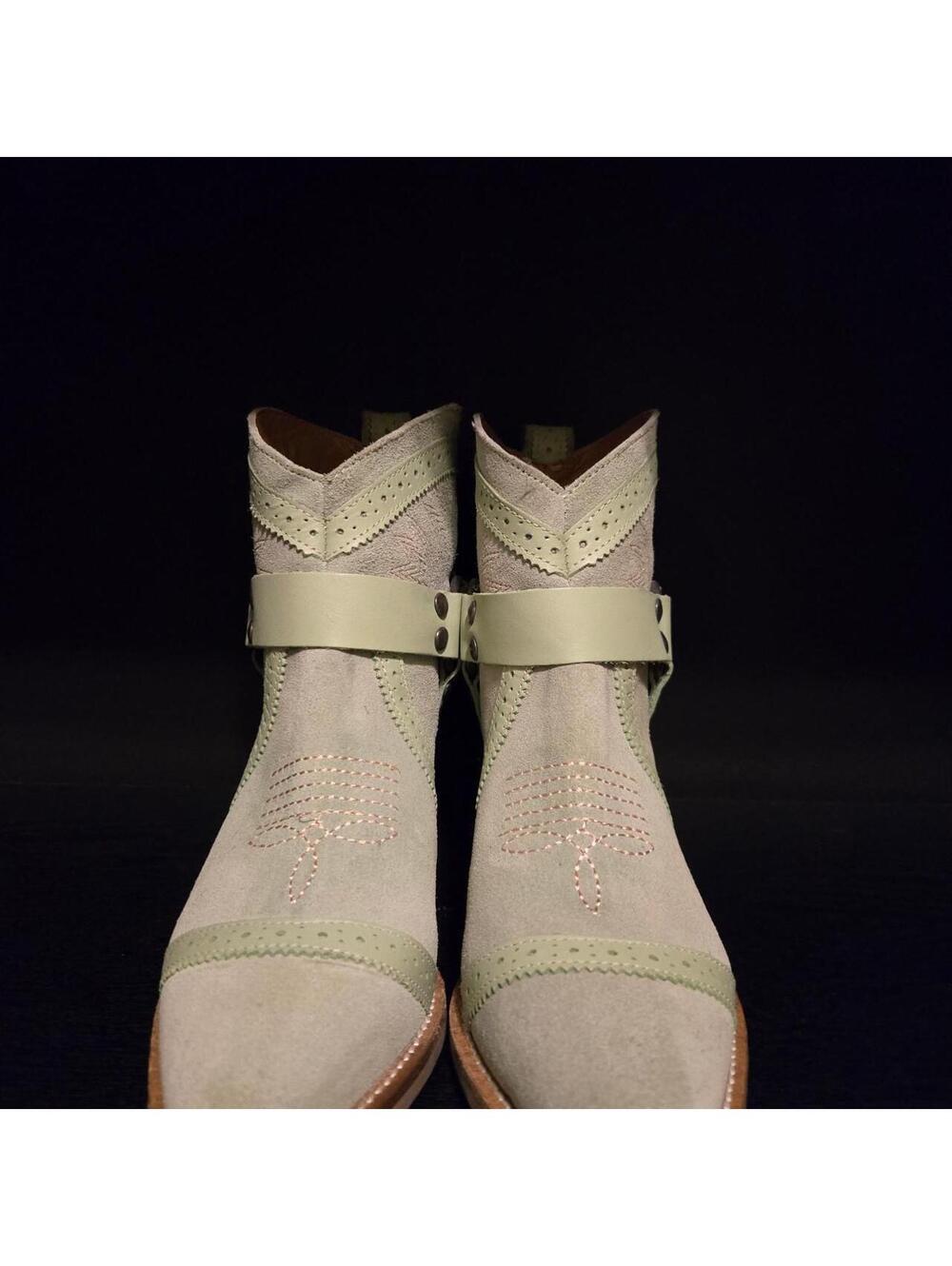 Dingo 1969 Women's Green and Khaki Boot